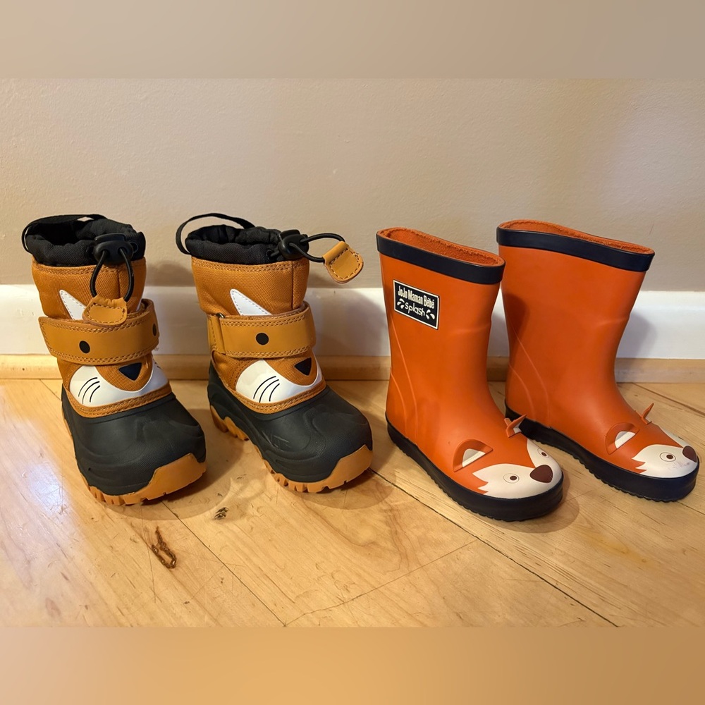 Little Kid Fox Boots Bundle